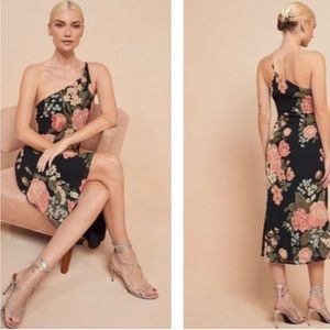 Reformation Vivette Eastside Midi Dress B423